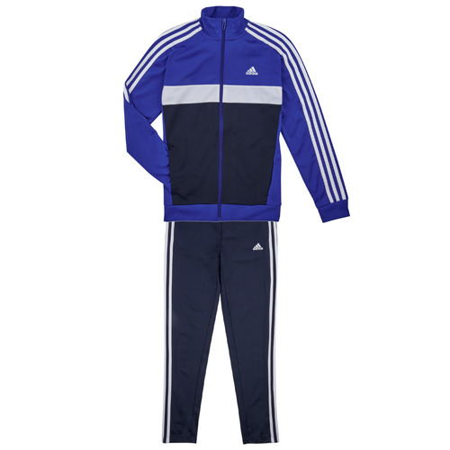 Textil Rapaz Todos os fatos de treino los adidas Sportswear 3S TIBERIO TS Azul / Branco