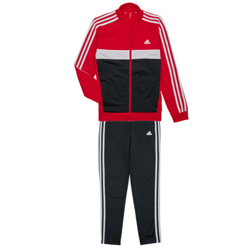 Textil Rapaz Todos os fatos de treino yeezy adidas Sportswear 3S TIBERIO TS Vermelho / Branco / Preto