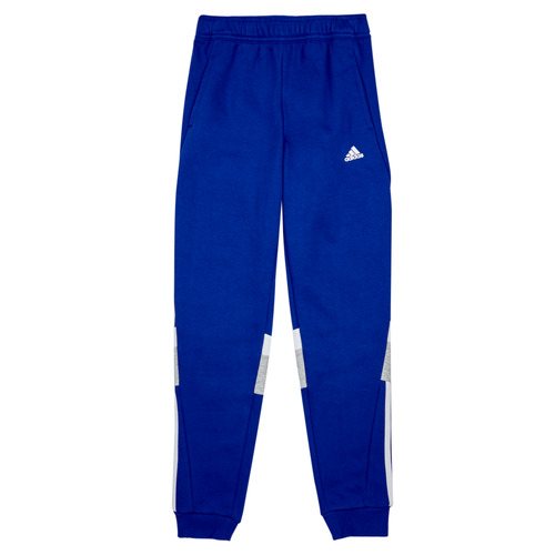 Textil Rapaz Calças de treino para Adidas Sportswear 3S TIB PT Azul / Cinza / Branco