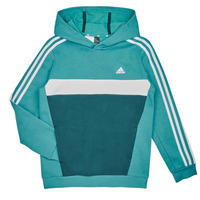 Textil Rapaz Sweats adidas lite Sportswear 3S TIB FL HD Turquesa