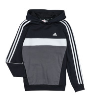 Teleather Rapaz Sweats Adidas Sportswear 3S TIB FL HD Preto / Branco / Cinza