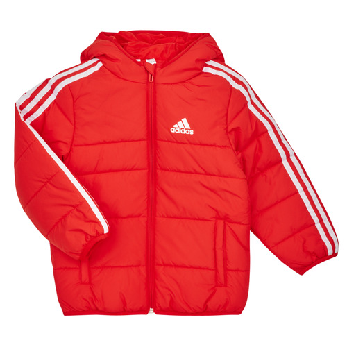 Textil Criança Quispos Adidas pureboost Sportswear JK 3S PAD JKT Vermelho