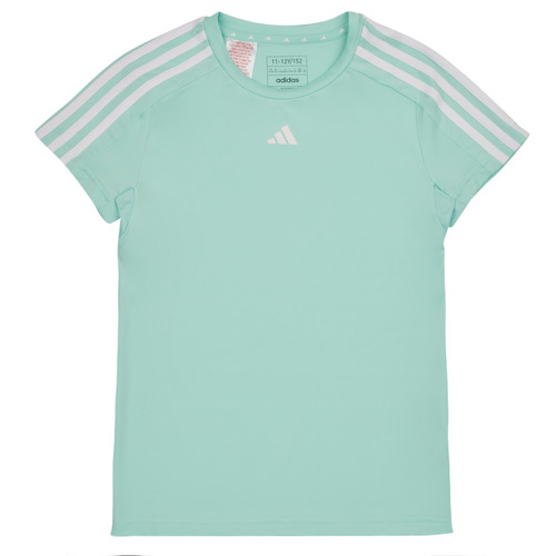 Textil Rapariga T-Shirt mangas curtas adidas rosa Performance TR-ES 3S T Azul / Branco