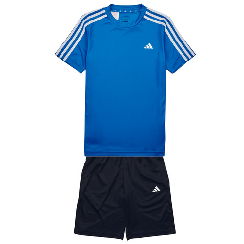 Textil Rapaz Todos os jerseys de treino adidas Performance TR-ES 3S TSET Azul / Preto / Branco