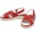 Sapatos Mulher Sandálias Suave By Leyland  Vermelho