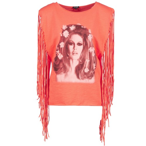 Textil Mulher Tops / Blusas Brigitte Bardot BB44075 Coral