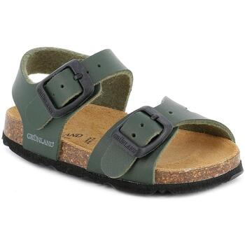 Sapatos Criança Sandálias Grunland GRU-RRR-SB0027-BO Verde