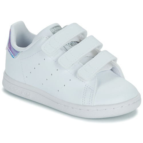 Sapatos Rapariga Sapatilhas adidas gucci Originals STAN SMITH CF I Branco / Iridescente