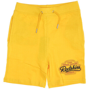 Textil Rapaz Shorts / Bermudas Redskins  Amarelo