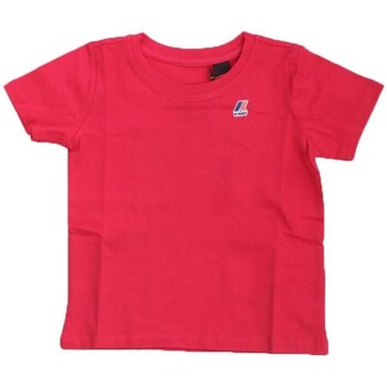 Textil Criança T-Shirt mangas curtas K-Way K4114WW Vermelho
