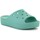 Sapatos Mulher Chinelos Crocs Classic Platform Slide Verde
