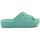 Sapatos Mulher Chinelos Crocs Classic Platform Slide Verde