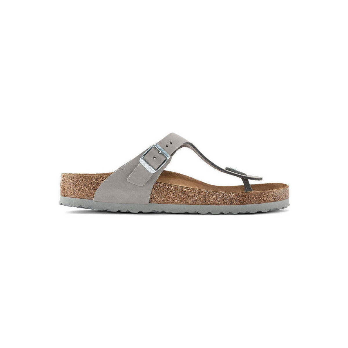 Sapatos Mulher chinelos BIRKENSTOCK Gizeh Cinza