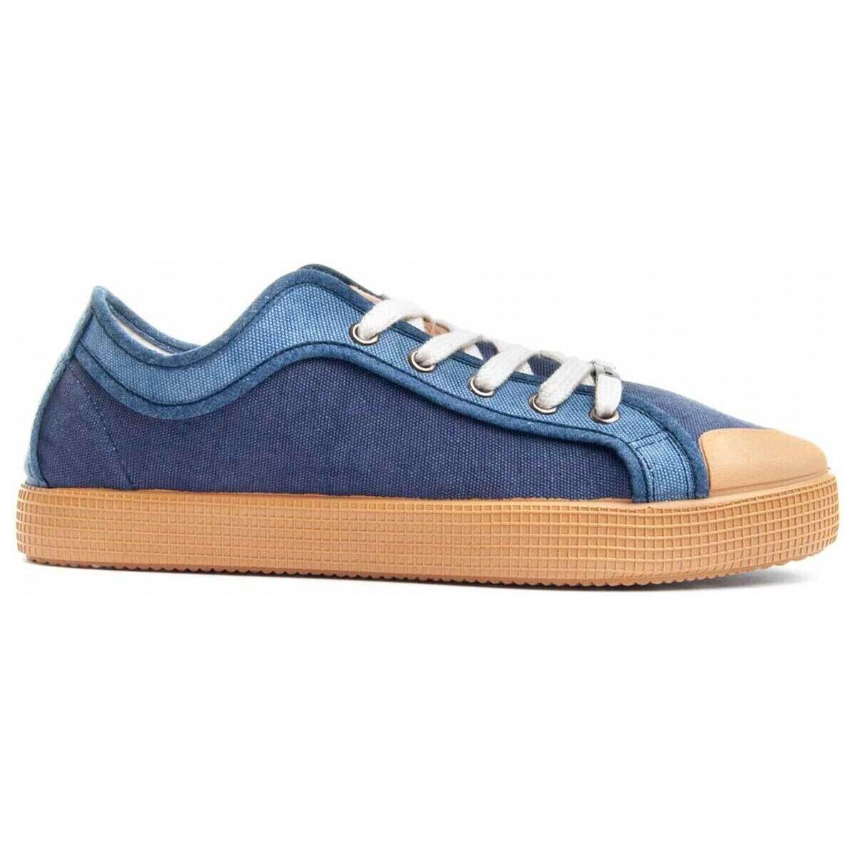 Sapatos Homem Sapatilhas Leindia 80134 Azul