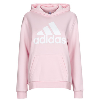 Textil Mulher Sweats boost Adidas Sportswear BL OV HD Rosa / Branco