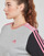 Textil Mulher T-Shirt steel curtas Adidas Sportswear 3S CR TOP Cinza / Preto / Rosa