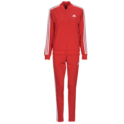 Textil Mulher Todos os fatos de treino Adidas Sportswear 3S TR TS Vermelho / Branco