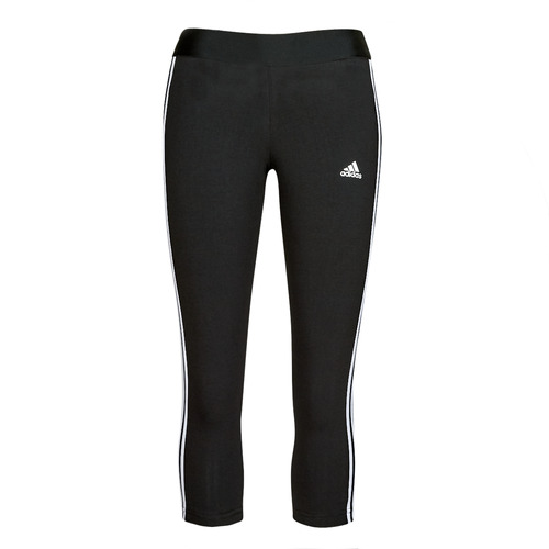 Textil Mulher Collants Adidas cricket Sportswear 3S 34 LEG Preto / Branco