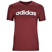 Textil Mulher T-Shirt mangas curtas gazelle Adidas Sportswear LIN T Castanho / Branco