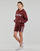 Textil Mulher Sweats Adidas jogger Sportswear LIN FT HD Castanho / Branco