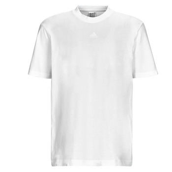 Textil Homem T-Shirt mangas curtas commercial Adidas Sportswear Tee WHITE Branco