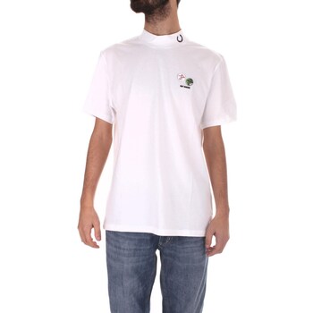 Textil Homem T-Shirt mangas curtas Fred Perry M4205 Branco