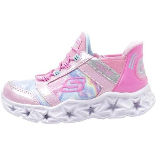 Sapatos Rapariga Sapatilhas Skechers SLIP-INS: GALAXY LIGHTS Rosa