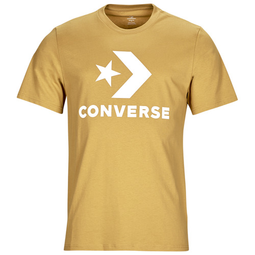 Textil Homem T-Shirt mangas curtas Converse Smith GO-TO STAR CHEVRON LOGO T-SHIRT Amarelo