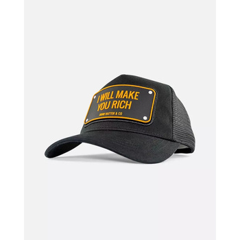 Acessórios Homem Gorro John Hatter & Co I WILL MAKE YOU RICH R-1006-U00 Preto