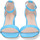 Sapatos Mulher Sandálias Ideal Shoes 6890 Azul