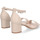 Sapatos Mulher Sandálias Ideal Shoes 6890 Bege
