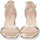 Sapatos Mulher Sandálias Ideal Shoes 6890 Ouro