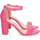 Sapatos Mulher Sandálias Ideal Shoes P-6398 Rosa