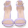 Sapatos Mulher Sandálias Ideal Shoes P-6398 Violeta