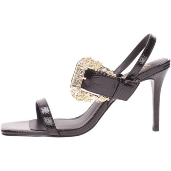Sapatos Mulher Sandálias Versace tie-dye Couture  Preto