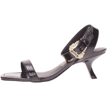 Sapatos Mulher Sandálias Versace JEANS Ralph Couture  Preto