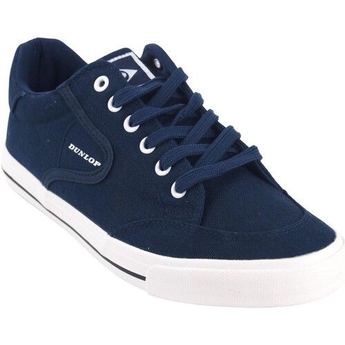 Sapatos Homem Multi-desportos Dunlop 35717 lona azul para homem Azul