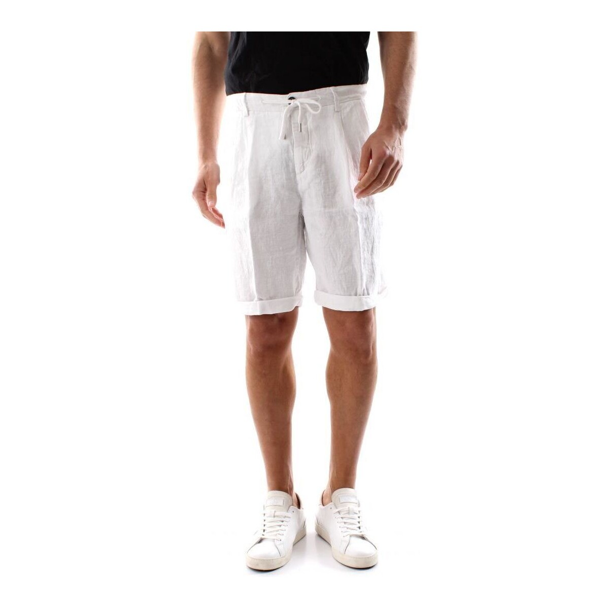 Textil Homem Shorts Set / Bermudas 40weft COACHBE 1284-40W441 Branco