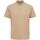 Textil Homem T-shirts e Pólos Selected 16087839 DANTE-KELP Bege