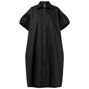 Textil Mulher Tops / Blusas Wendy Trendy Camisa 110895 - Black Preto