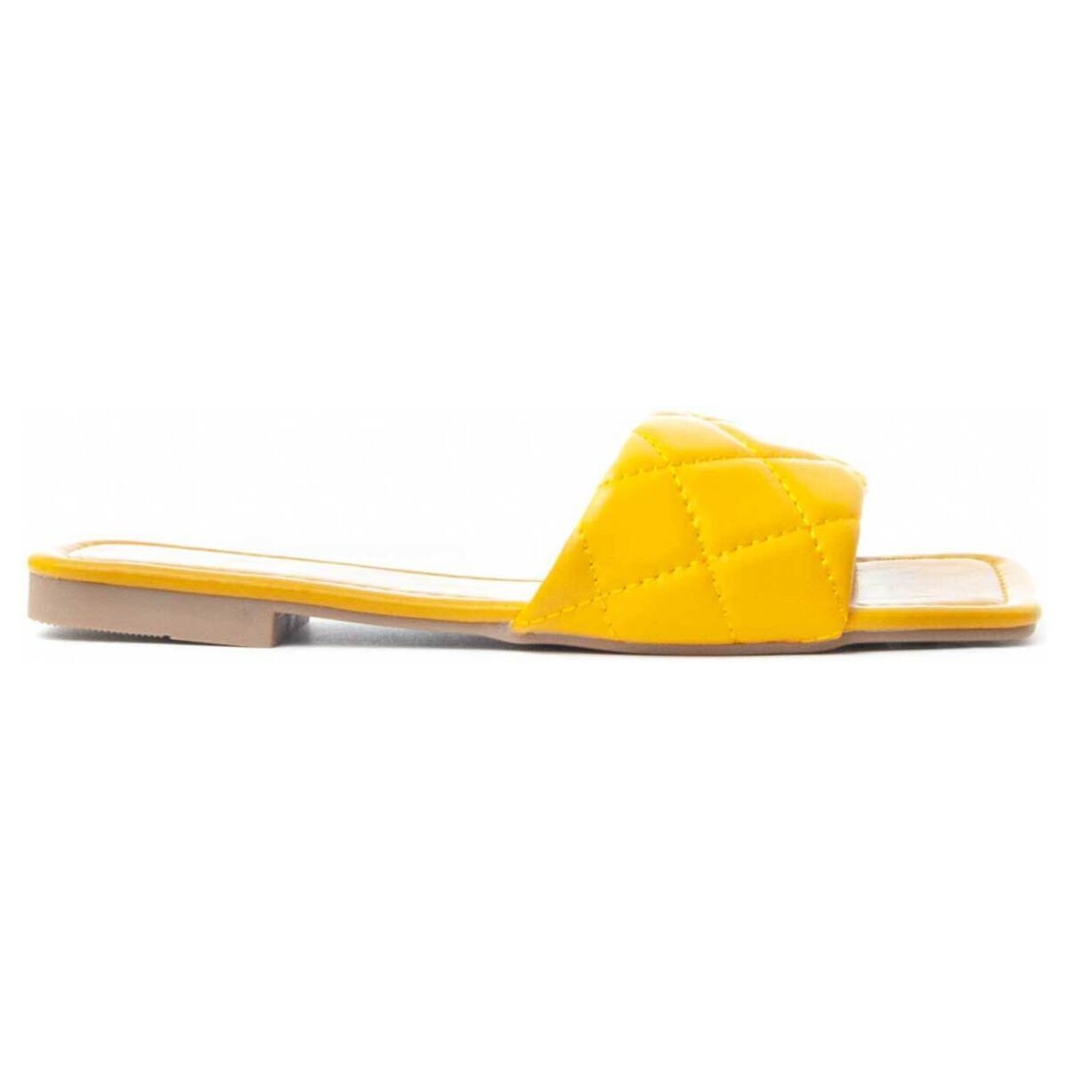 Sapatos Mulher Sandálias Leindia 82848 Amarelo