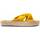 Sapatos Mulher Sandálias Leindia 82880 Amarelo