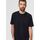 Textil Homem T-shirts e Pólos Selected 16077385 RELAXCOLMAN-BLACK Preto