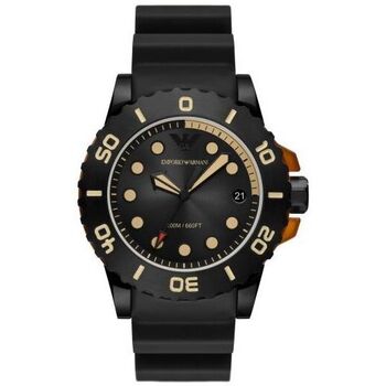 Relógios & jóias Homem Relógio Emporio Armani AR11539-AQUA Preto