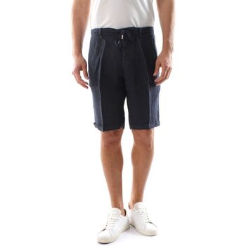 Textil Homem Shorts / Bermudas 40weft COACHBE 1284-W1738 BLU Azul