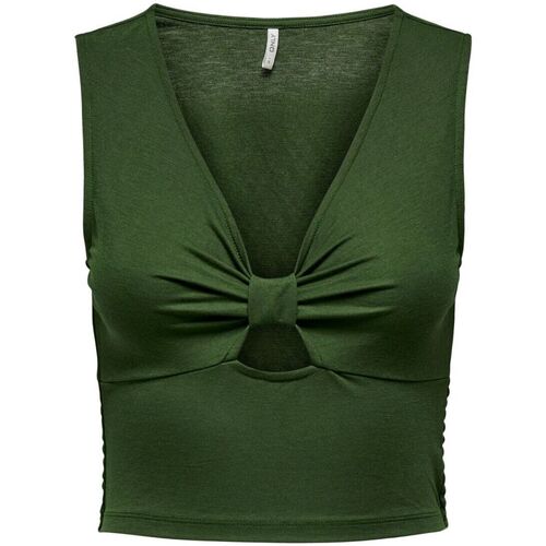 Textil Mulher Tops sem mangas Only 15294427 JANY-RIFLE GREEN Verde