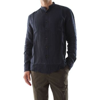Textil Homem Camisas mangas comprida 40weft WILBERT 1338/1763-W1738 Azul