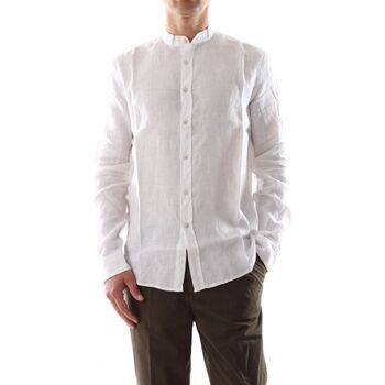 Textil Homem Camisas mangas comprida 40weft WILBERT 1338/1763-40W441 Branco