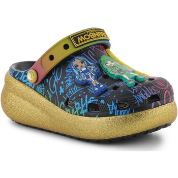 Sapatos Rapariga Sandálias Monterey Crocs Classic Rainbow High Cutie Clog K 208116-90H Multicolor
