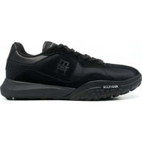 Sapatos Homem Sapatilhas Tommy Hilfiger  Preto